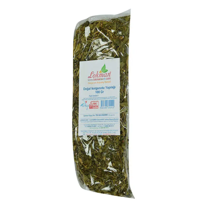 Doğal Isırganotu Yaprağı 100 Gr Paket 4