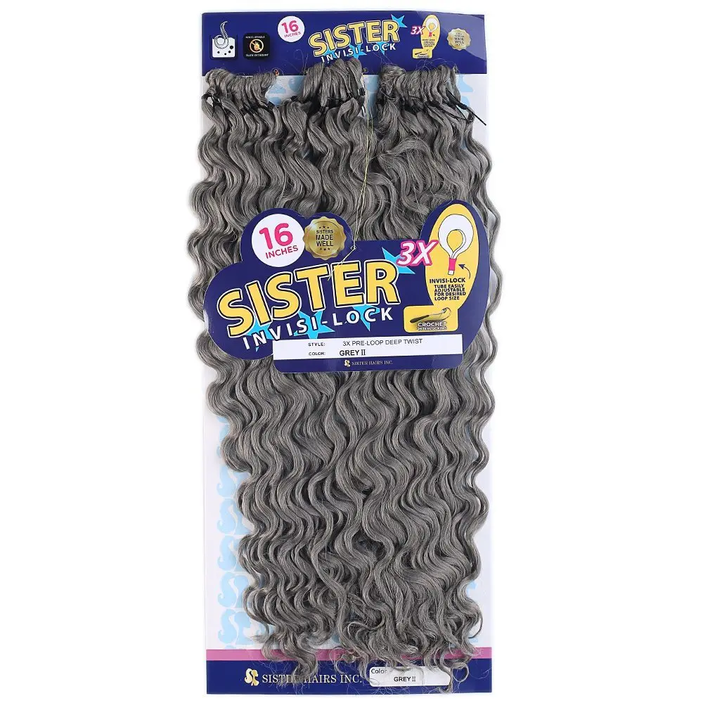 Afro Daası  / Orta Ton Gri Grey 2 3