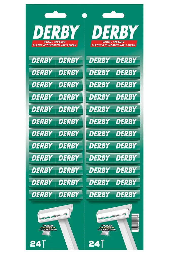 Derby Tek Bıçak Kartela 48'li 2
