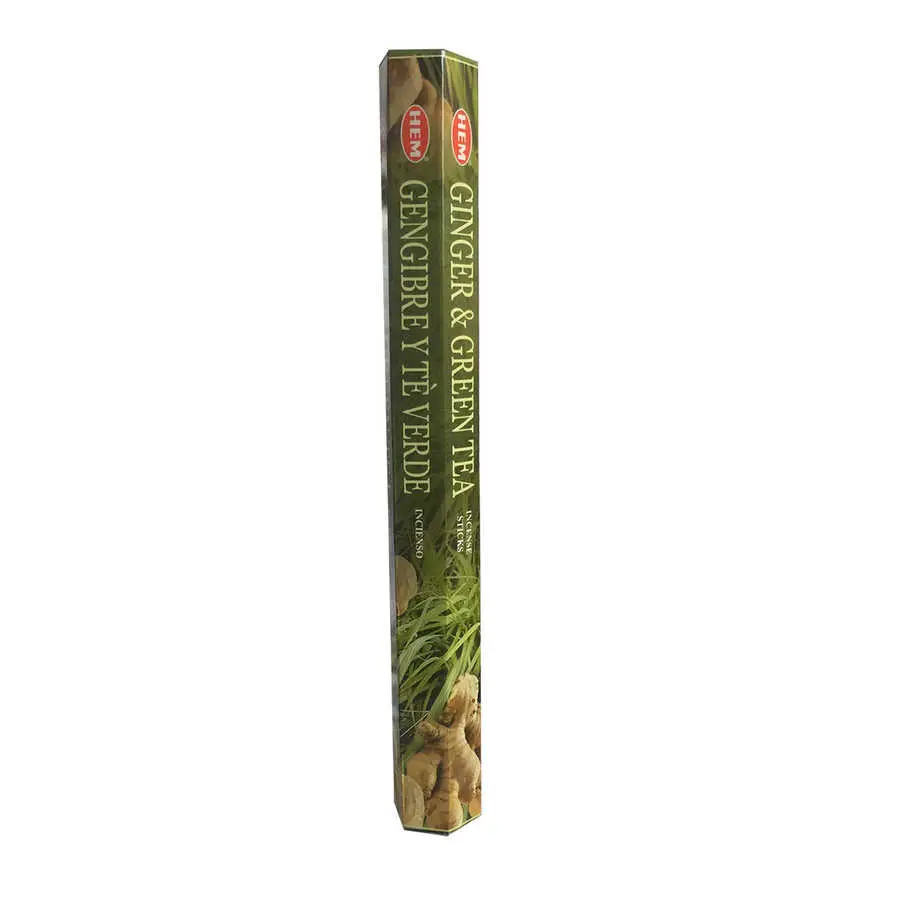 Zencefil Yeşil Çay Kokulu 20 Çubuk Tütsü - Ginger Green Tea 4