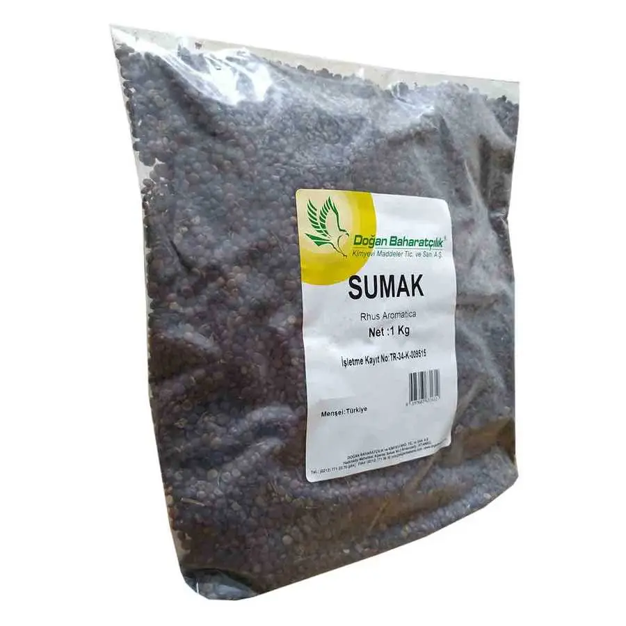 Sumak Tane Doğal 1000 Gr Paket 4