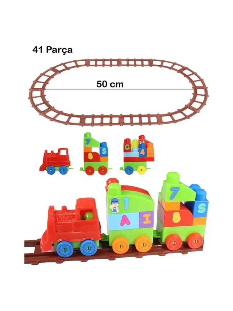 2403 - PLAYBOX 41 PARÇA LEGO TREN SETİ - 1 ADET 3