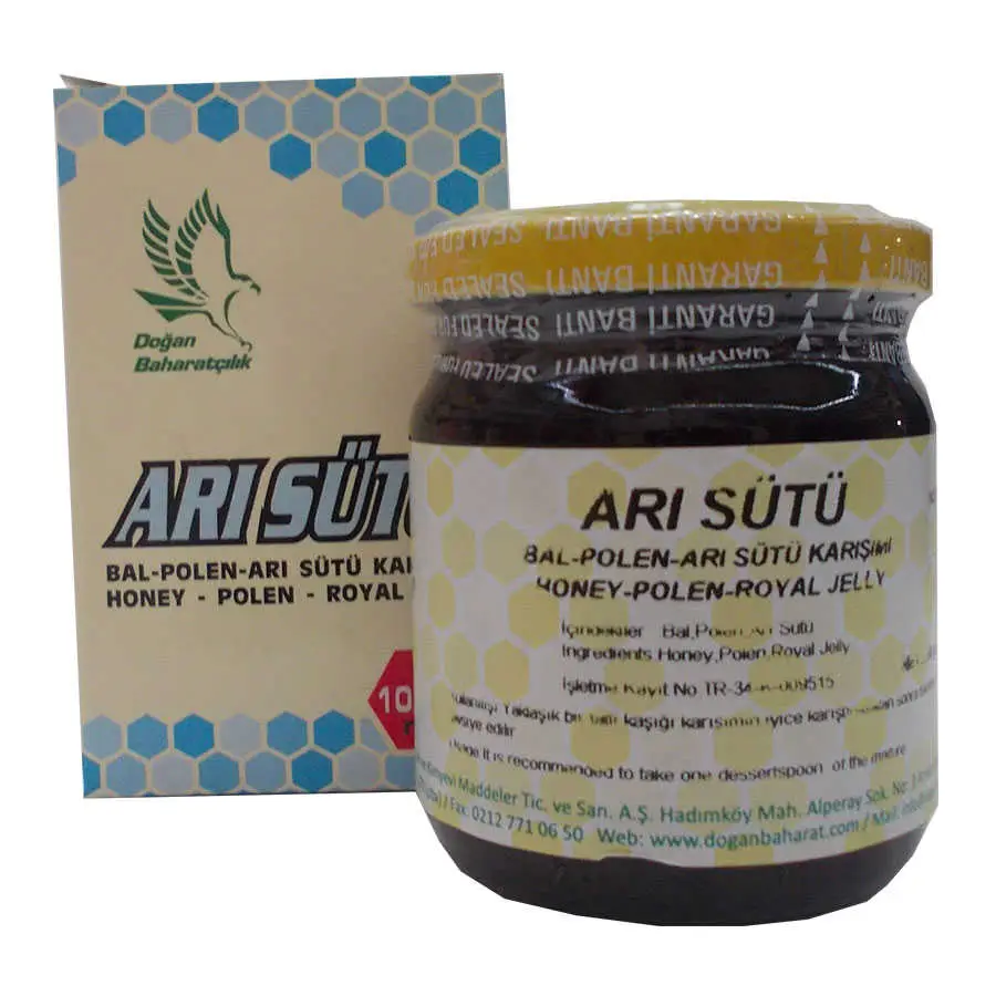 Bal Polen Arı Sütü Karışımı Normal Doz 10000 Mg 5