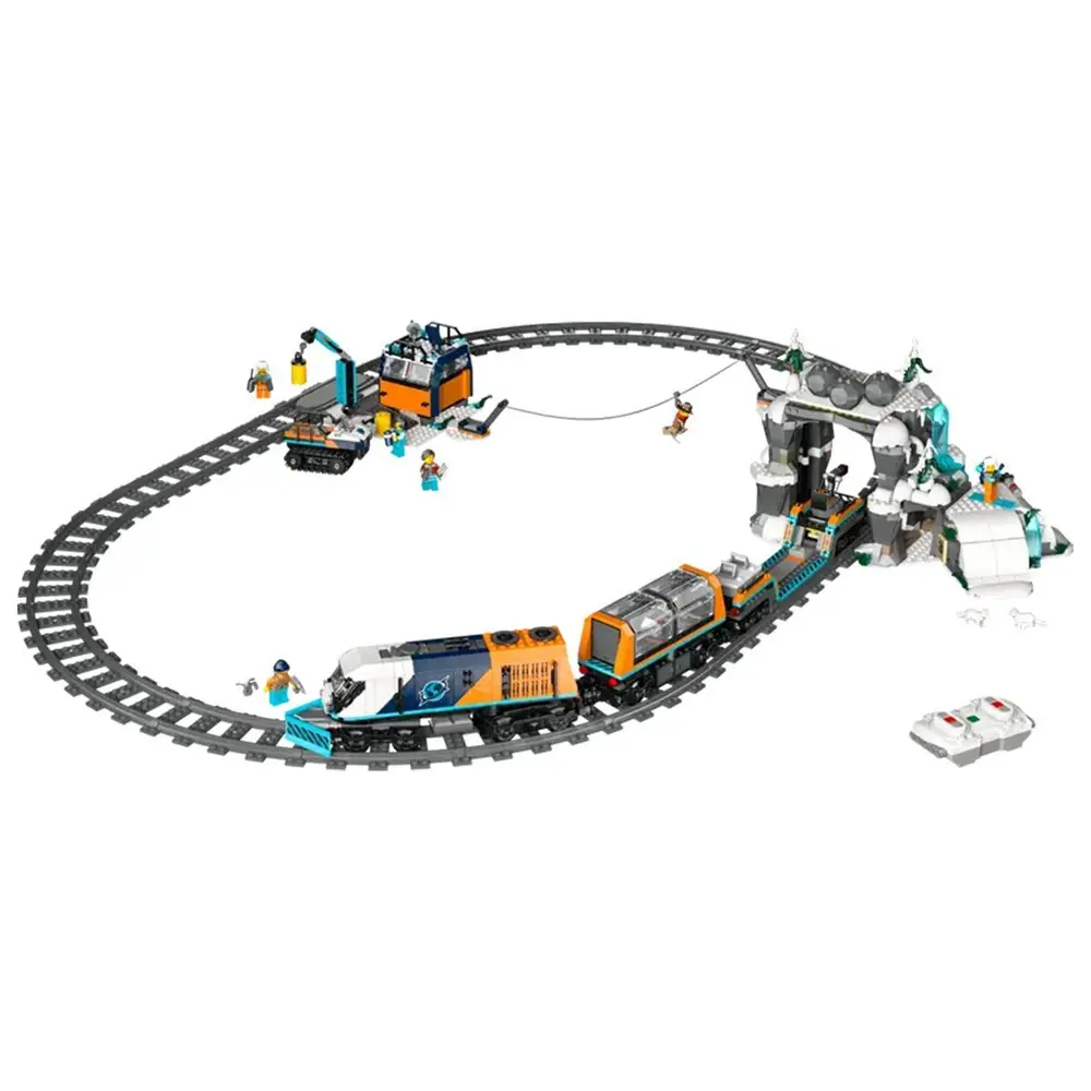 60470 Lego City Kaşif Treni 1517 parça +7 yaş 2