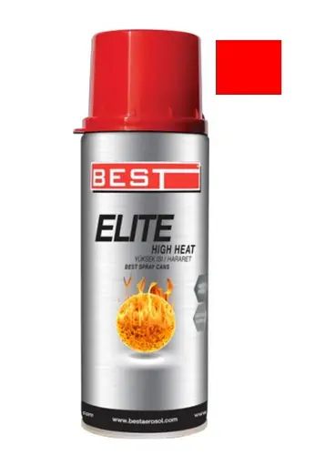 Elite Kırmızı 600 C Isıya Dalı Sprey Boya 400 ml