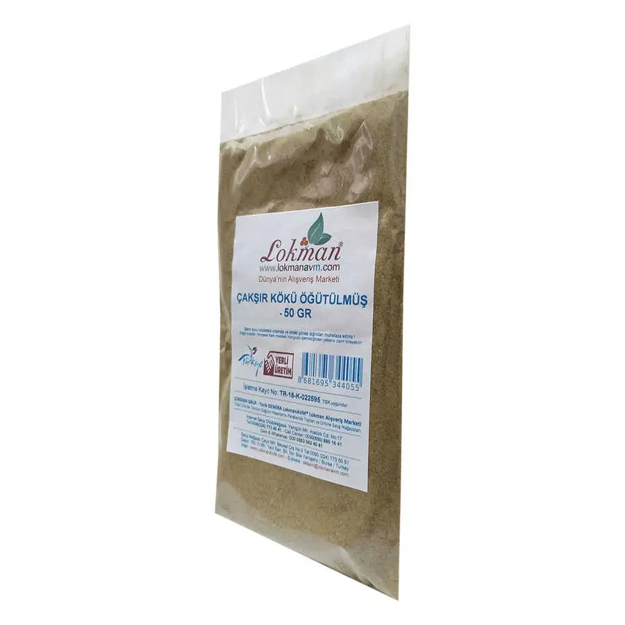 Çakşır Kökü Doğal Öğütülmüş 50 Gr Paket 4