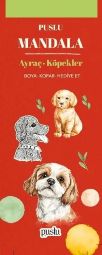 Mandala Ayraç - Köpekler
