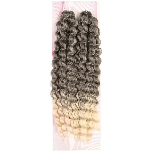 Nice Bulk Afro Su Daası  / Kahve / Platin Ombreli