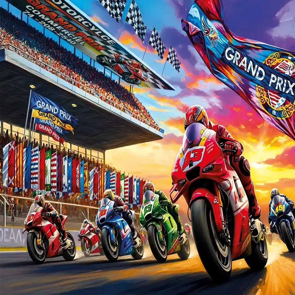 31753 MOTOR RACİNG 50 PARÇA PUZZLE 2