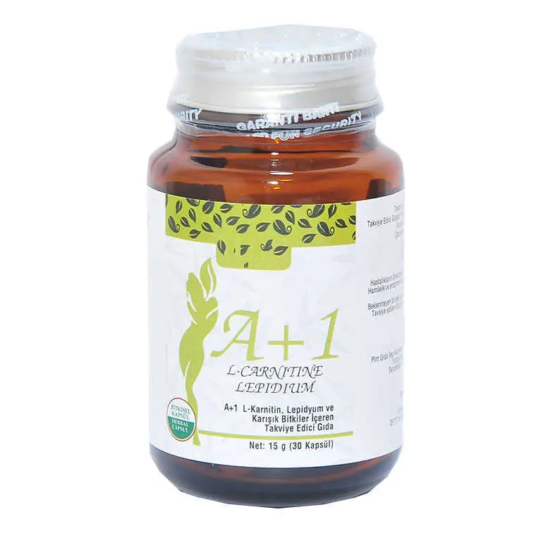 A1 L-Carnitine Lepidium sel 30 X 60 Adet 7