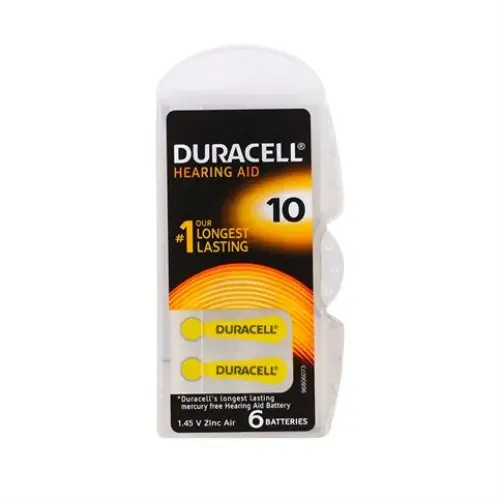 10 Numara İşitme Pili 6'Lı Paket
