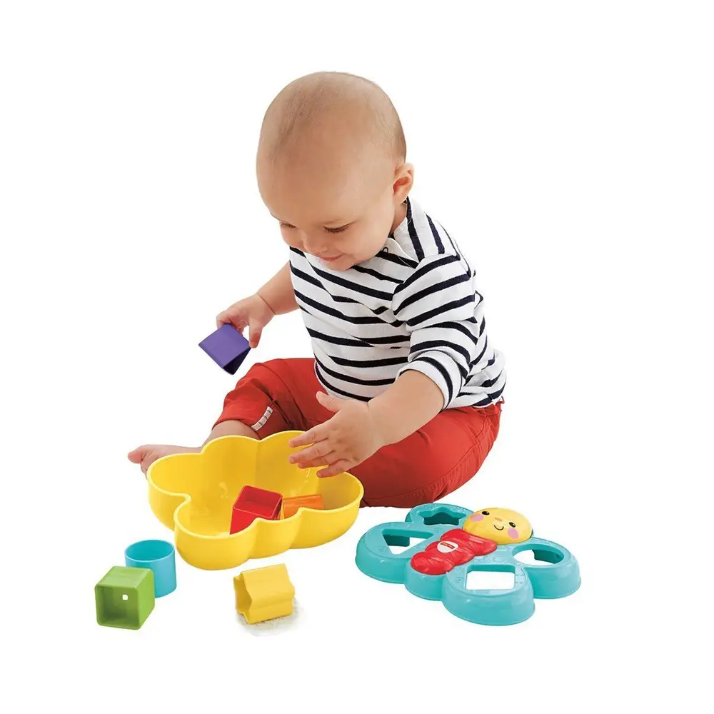 CDC22 Fisher-Price® Şekil Eşleştirme Arkadaşı Kelebek / Sıralama ve Şekil Ayırma Oyuncakları 4