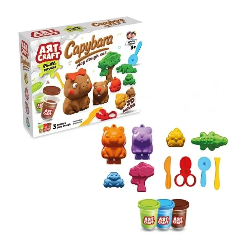 04136 ART CRAFT CAPY BARA HAMUR SET 168 GR 2