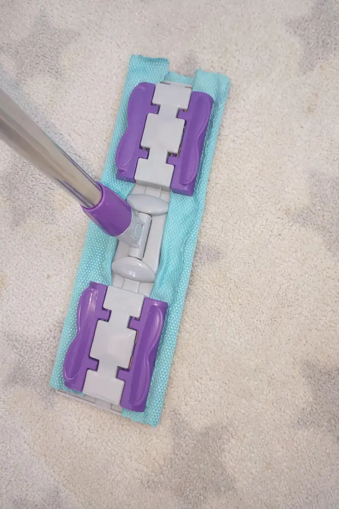 Teleskobik Cam Yer Tan Silme - İstediğin Bezi Tak Kullan - 4 Mandallı -Yedek Bezli Mop Seti 4