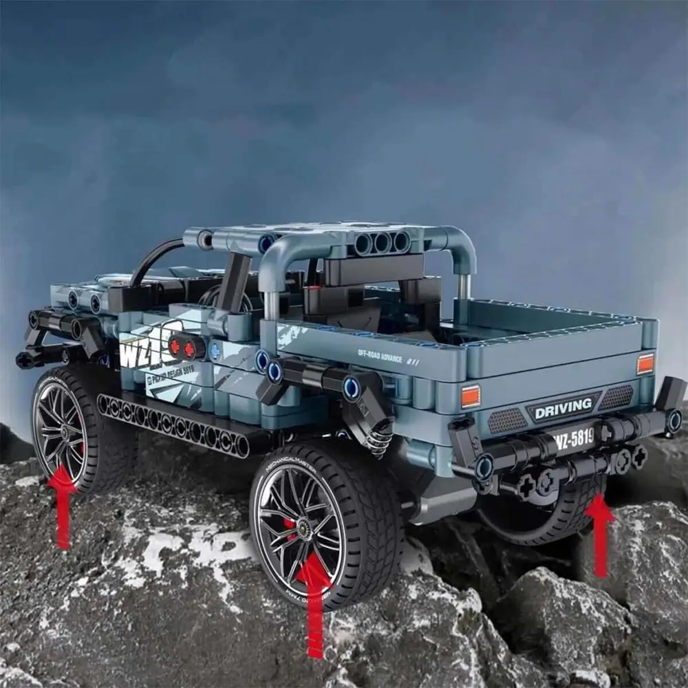 1005819 SUN-IMM-ARAZİ ARACI PICK-UP GRİ PB 463PRÇ 3
