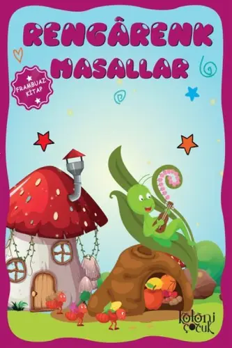 Çuklar için Hayal ve Odak Geliştirici Rengarenk Masallar Frambuaz