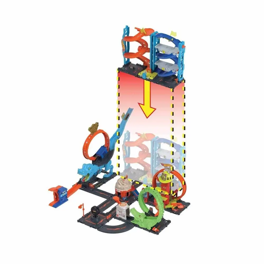 HKX43 Hot Wheels Heynlı Yarış Kulesi 6