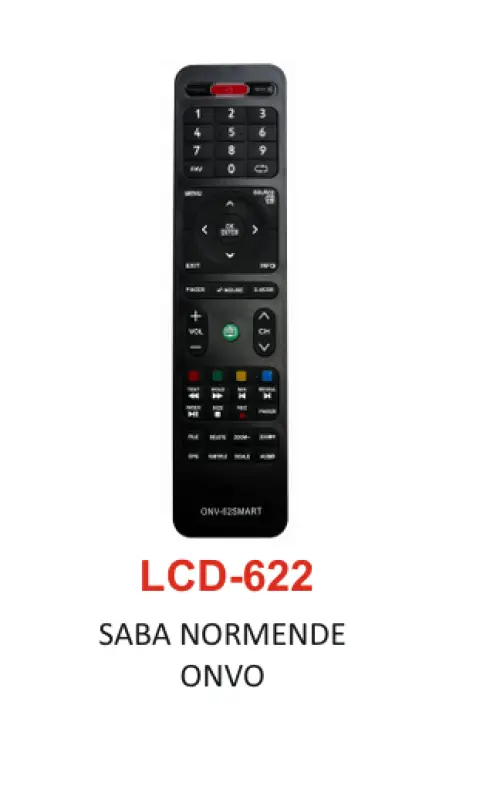 SABA NORMENDE ONVO Uyumlu Kumanda - LCD 622 2