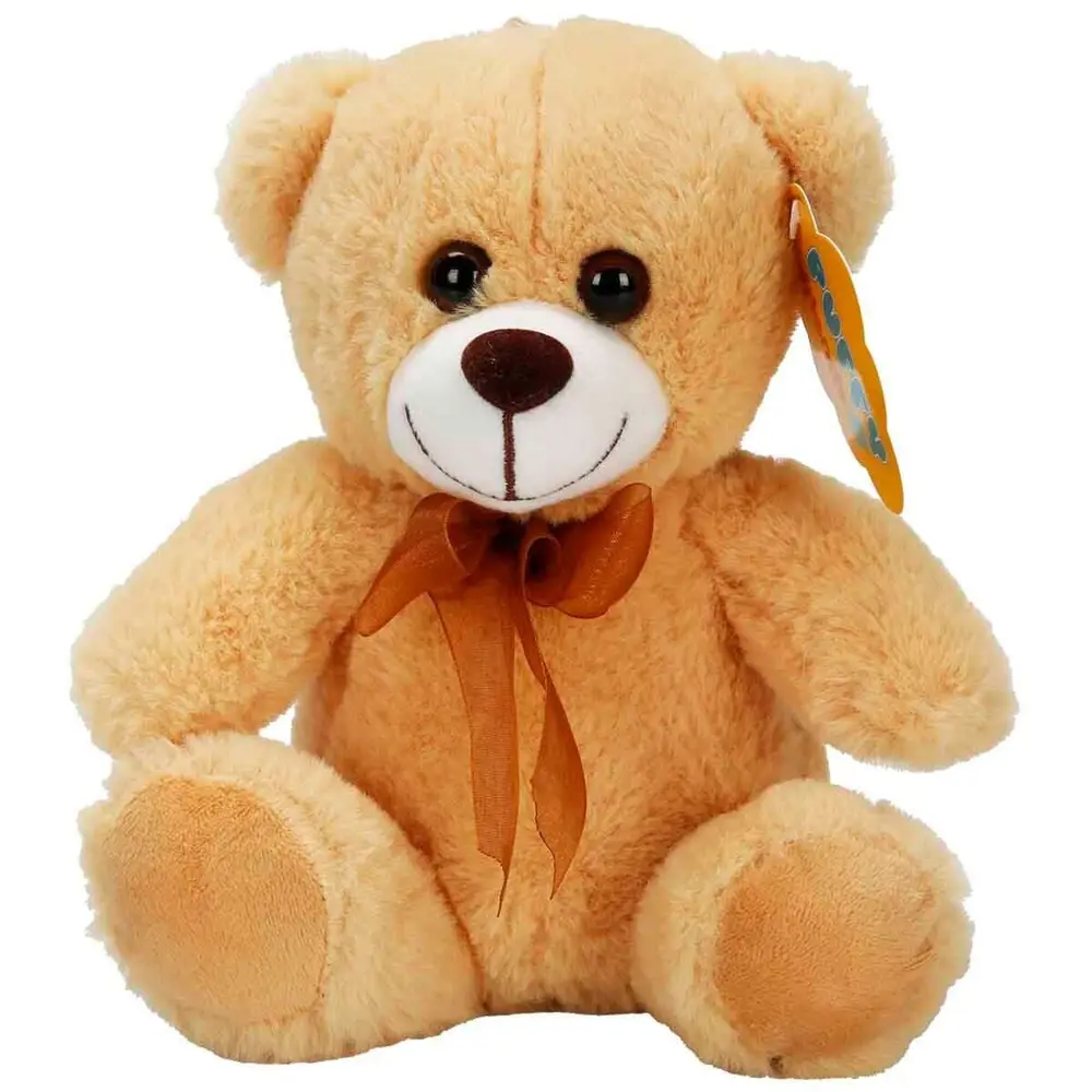 0998 SUN-JHN-PFF-SK PELUŞ AYI OTURAN KURDELELİ 21CM 2R 4