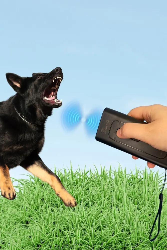 Ultrasonik Zarar Vermeyen Köpek Uzaklaştırıcı ve Eğitici Cihaz 2