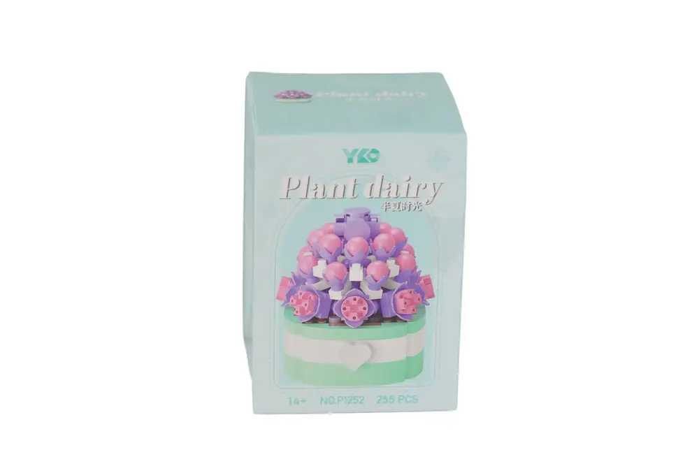 P1252 PANLOS SİMÜLASYON ÇİÇEK SERİSİ 255 PARÇA BLK OYUNCAK