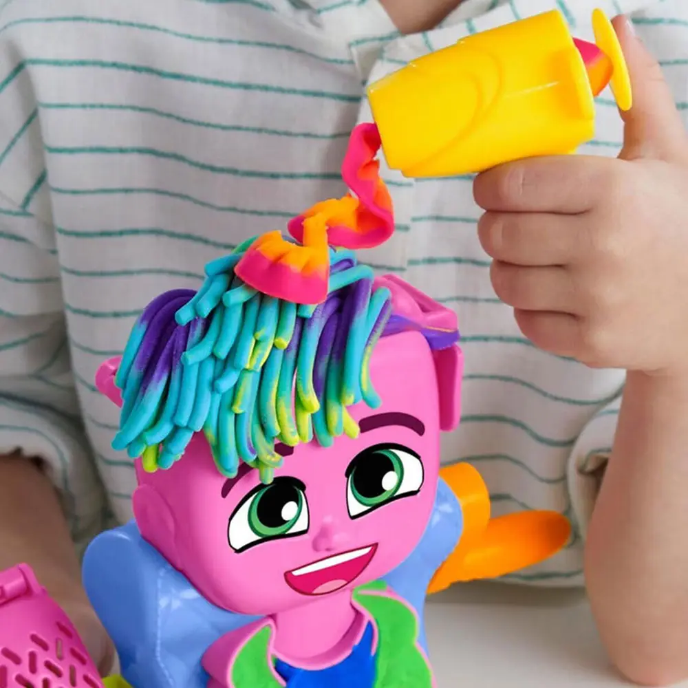 F8807 Play-Doh Renkli Kuaför Snu+3 yaş 6
