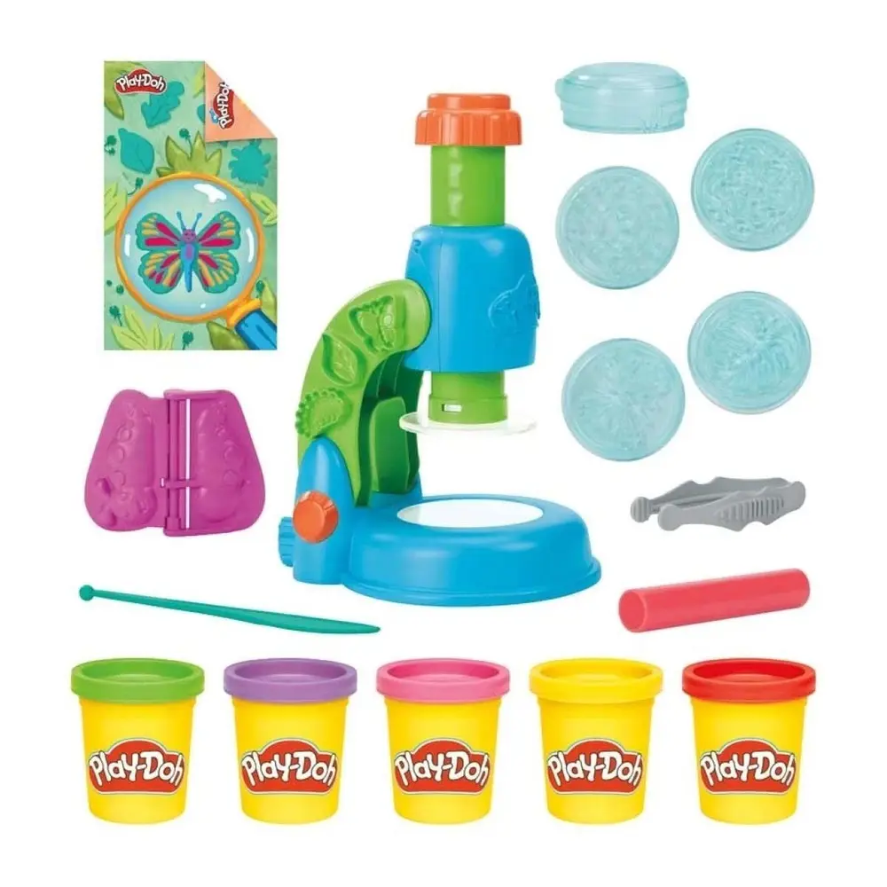 G0494 Play-Doh Işıklı Mikroskop Oyun Seti +3 yaş 2