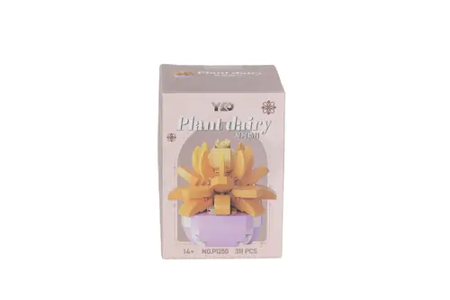 P1250 PANLOS SİMÜLASYON ÇİÇEK SERİSİ 311 PARÇA BLK OYUNCAK