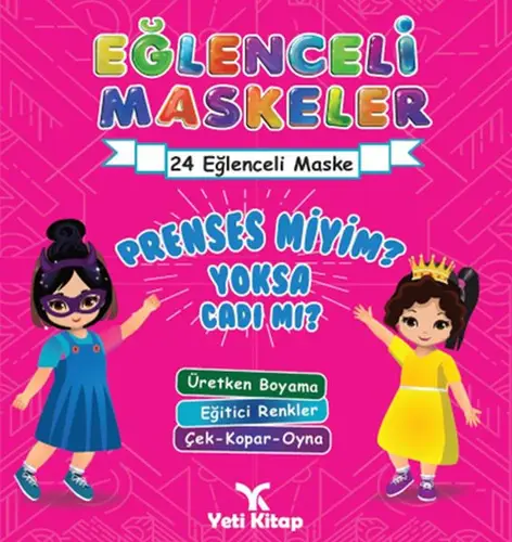 Eğlenceli maskeler prenses miyim sa cadımı ?