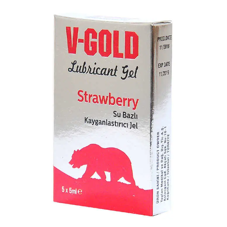 Kayganlaştırıcı Jel Strawberry 5 ML X 5Li 4