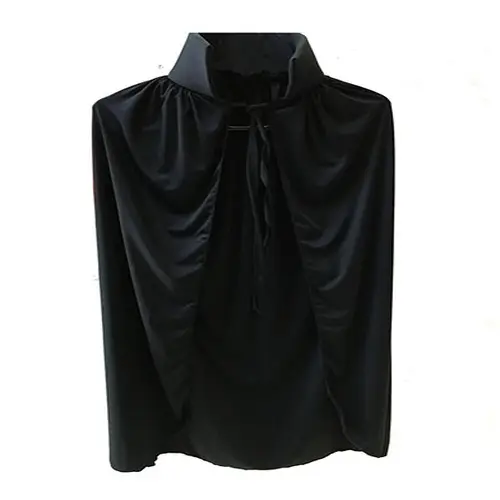 Sİyah Yakalı Pelerin - Vampir Pelerin - Dracula Pelerin 90 cm 2