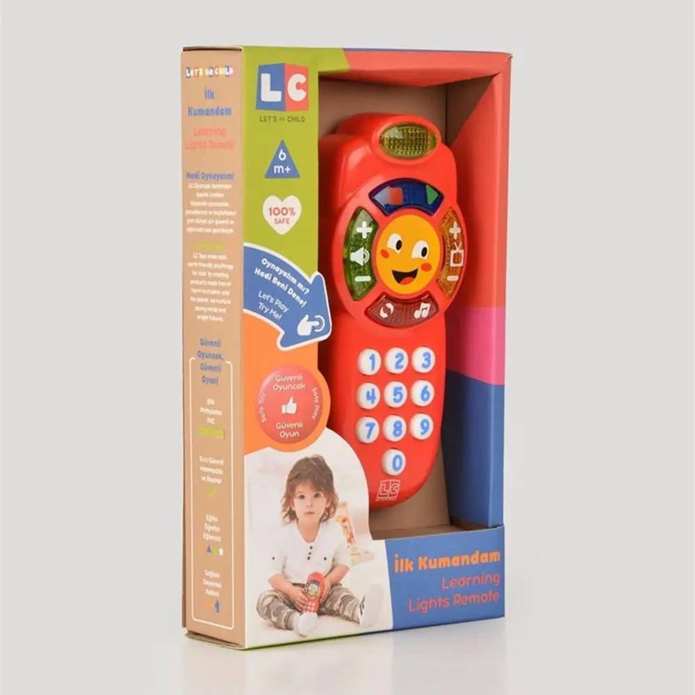 Eğitici Oyuncak İlk Kumandam - Kırmızı - LC-31400 - 1 ADET 3