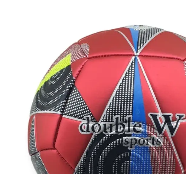 Futbol Topu Dikişli 420 gr No:5 - FB-490-KIRMIZI - 1 ADET 2