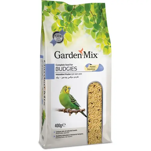 Platin Seri Soyulmuş Muhabbet Kuş Yemi 400 gr