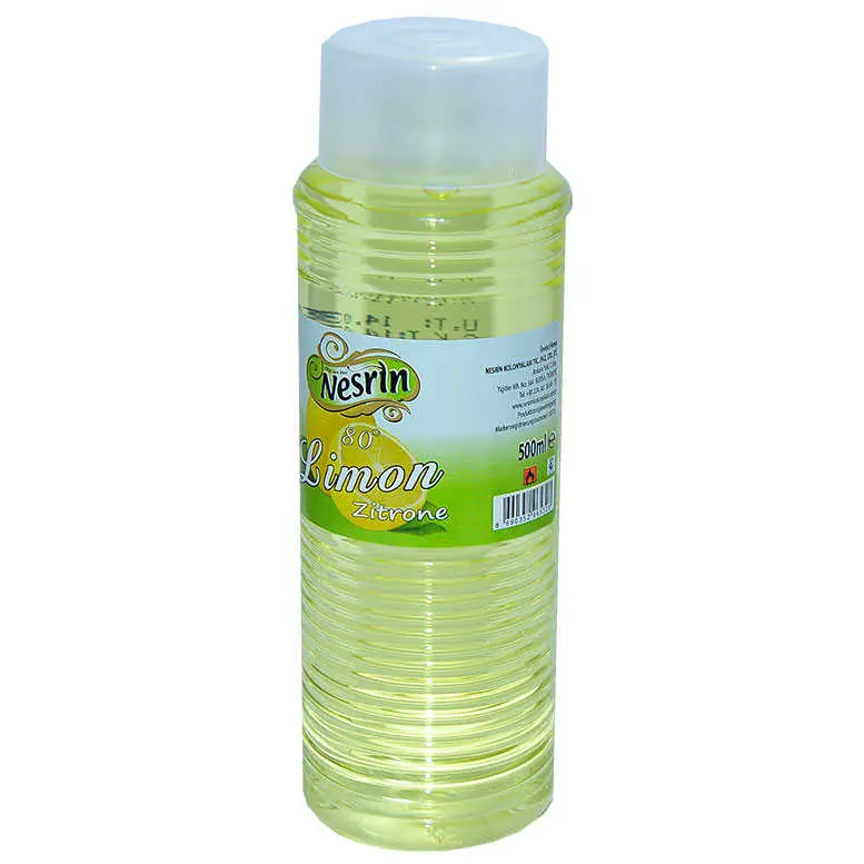 Limon Kolonyası 80 Derece Pet Şişe 500 ML 4