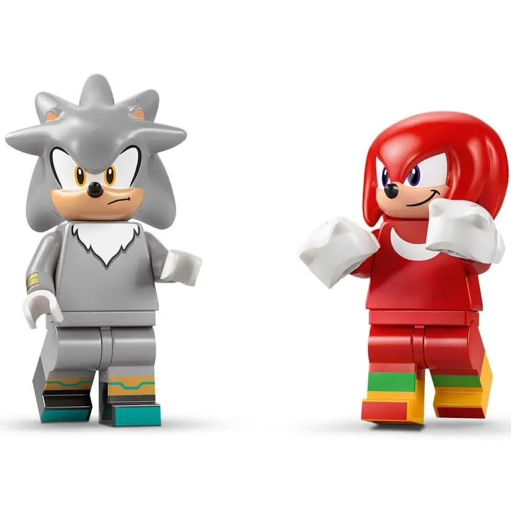77118 Lego Sonic Silverın Arabası, Knucklesın Canar Kamyonuna Karşı 378 parça 4