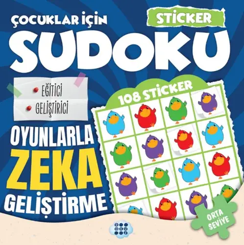 Çuklar için Sudoku -  Hediyeli Orta Seviye 3