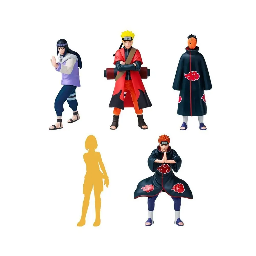 PMI/NSH2040S NARUTO 5Lİ KOLEKSİYON FİGÜR SETİ ASORTİ 2