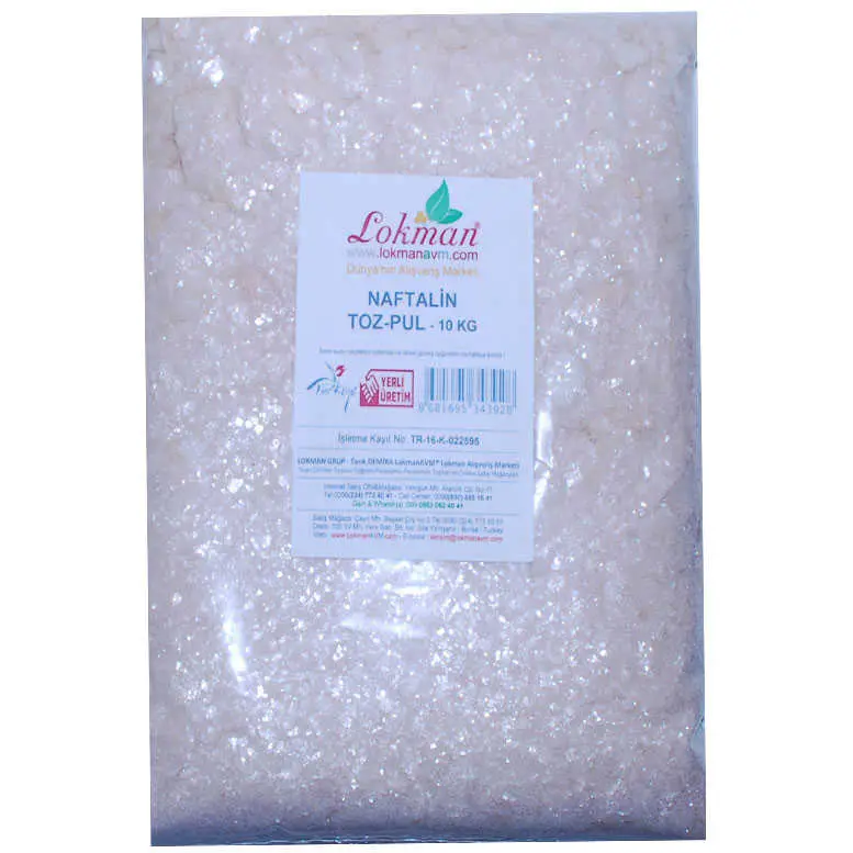 Naftalin Toz Pul 10.000 Gr Paket 3