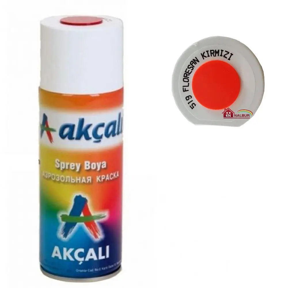 Sprey Boya 400 ml 519 Florasan Kırmızı 2