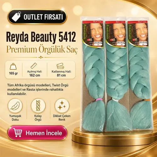3 Paket / Afrika Örgüsü Ve Rasta İçin Sen 5412