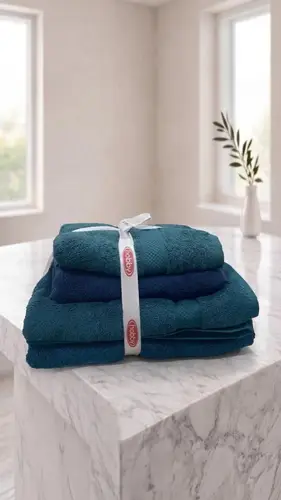 Hamam Seti Lacivert Yeşil