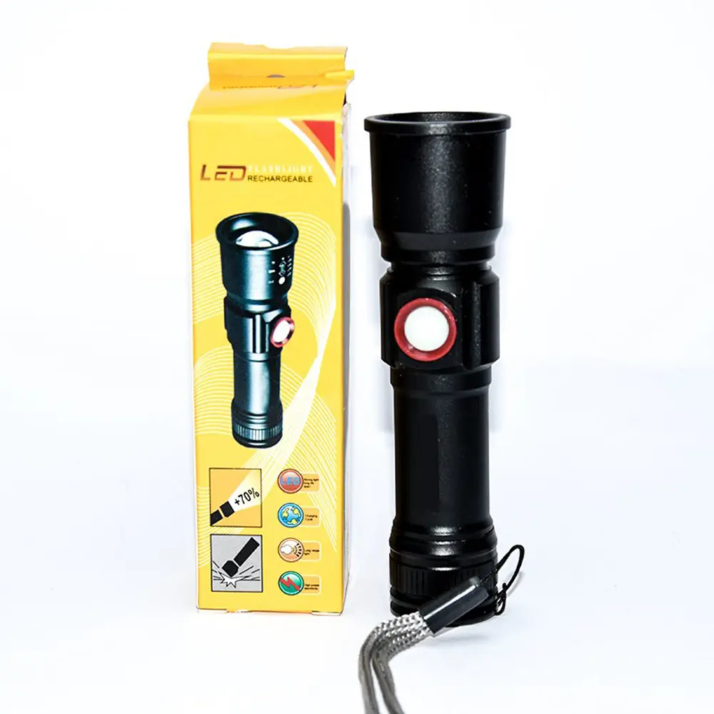 1.000 Lümen USB Şarjlı Led EL Feneri Wt-611 4