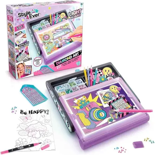 28817 SUN-CNL-HOBİ SET 4EVER DIAMOND ART 3IN1 IŞIKLI BO