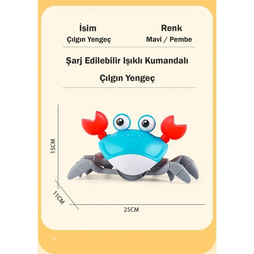 6721E ŞARJLI KUMANDALI YENGEÇ 2