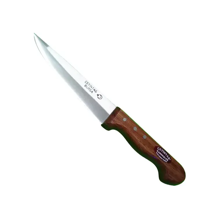 Çetintaş Bursa Kurban ve Kasap Bıçağı No:2, 16 cm, Ahşap Sap