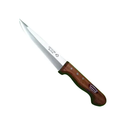 Çetintaş Bursa Kurban ve Kasap Bıçağı No:2, 16 cm, Ahşap Sap