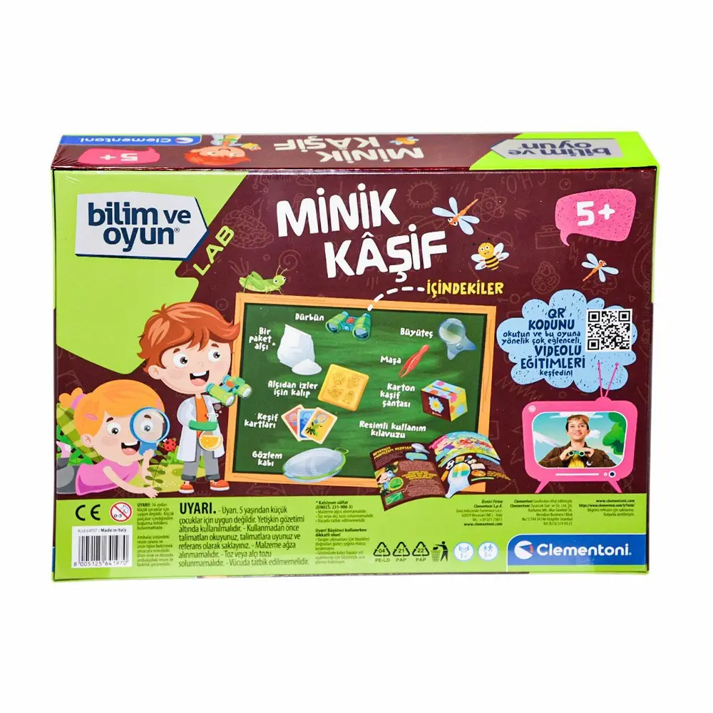 64197 Minik Kaşif - Bilim ve Oyun +5 yaş 2