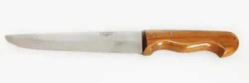 Küçükata Bursa İnce Küt Kasap Bıçağı No:4, 20 cm - Ahşap Sap
