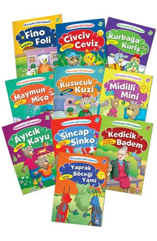 Hikayelerle Dini Değerler Set (10 Takım)